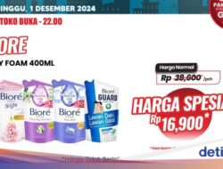 Promo Sabun-Sampo Hemat di Transmart Full Day Sale, Yuk Datang!