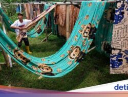 Mengintip Proses Pembuatan Kain Pantai di Industri Kecil Sukoharjo