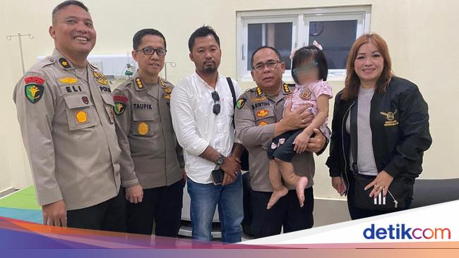 Kapolda Sumut Berikan Bantuan Medis pada Korban Penganiayaan Bocah Perempuan di Nias