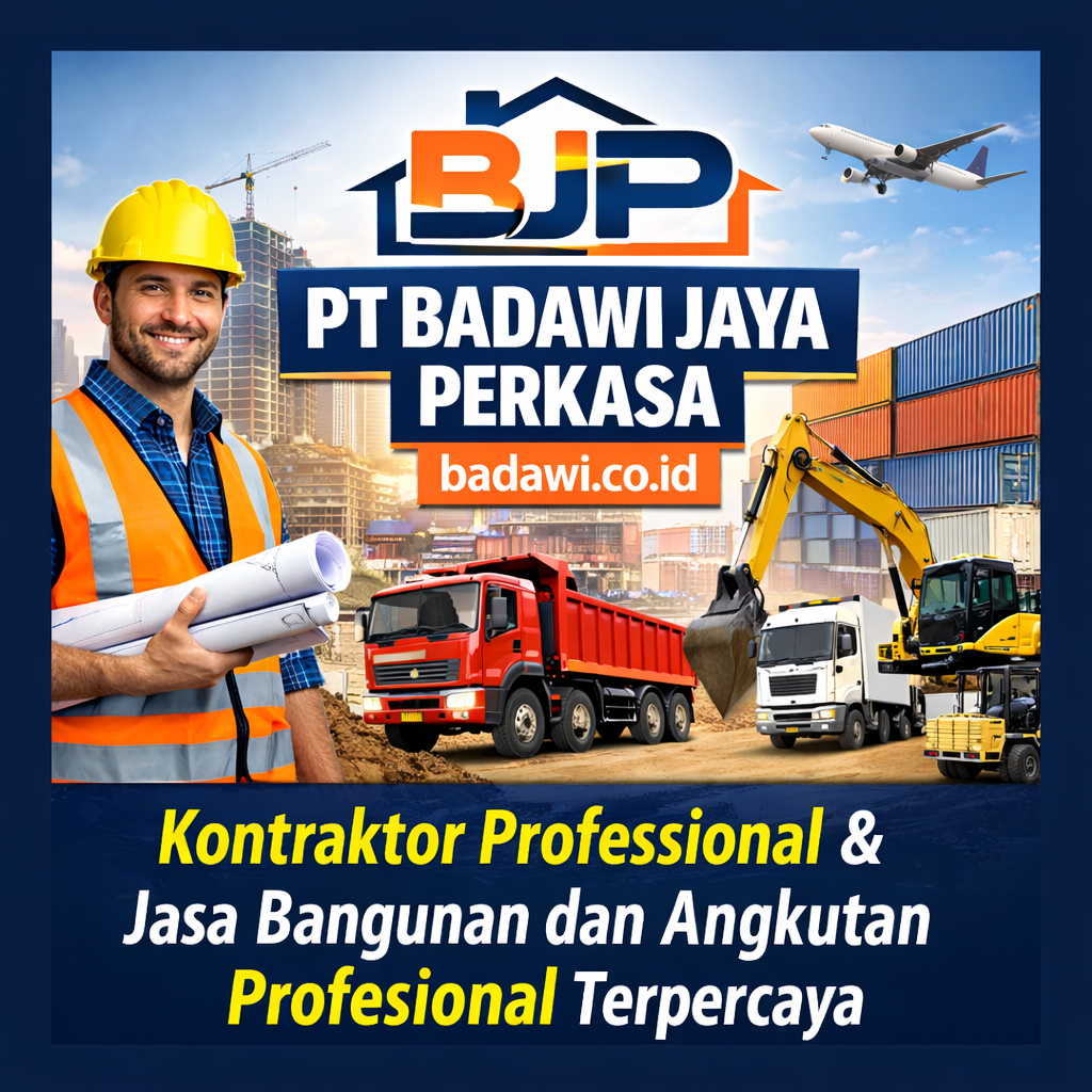 PT BADAWI JAYA PERKASA ,badawi.co.id .Kontraktor professional dan Jasa bangunan dan angkutan professional Terpercaya,