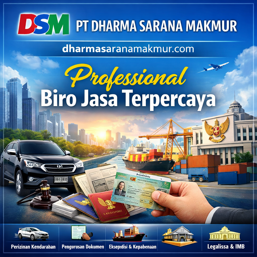 buat banner PT DHARMA SARANA MAKMUR ,dharmasaranamakmur.com .Professional Biro Jasa Terpercaya