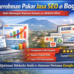 Abdurrohman Abdillah Abditrass Pakar Jasa SEO di Bogor Telah Menangani Ratusan Domain dan Website Klien
